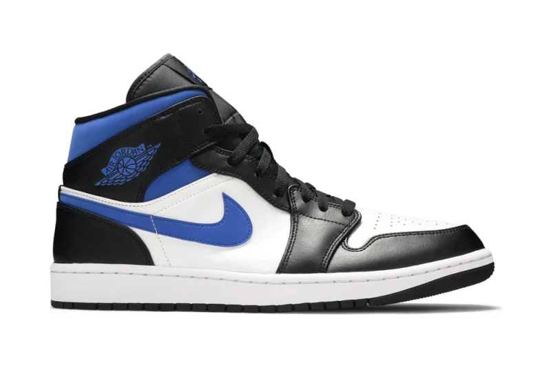 Jordan 1 Mid 'Racer Blue'