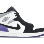 Jordan 1 Mid SE Varsity Purple