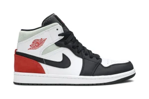 Air Jordan 1 Mid SE 'Red Black Toe' Replica