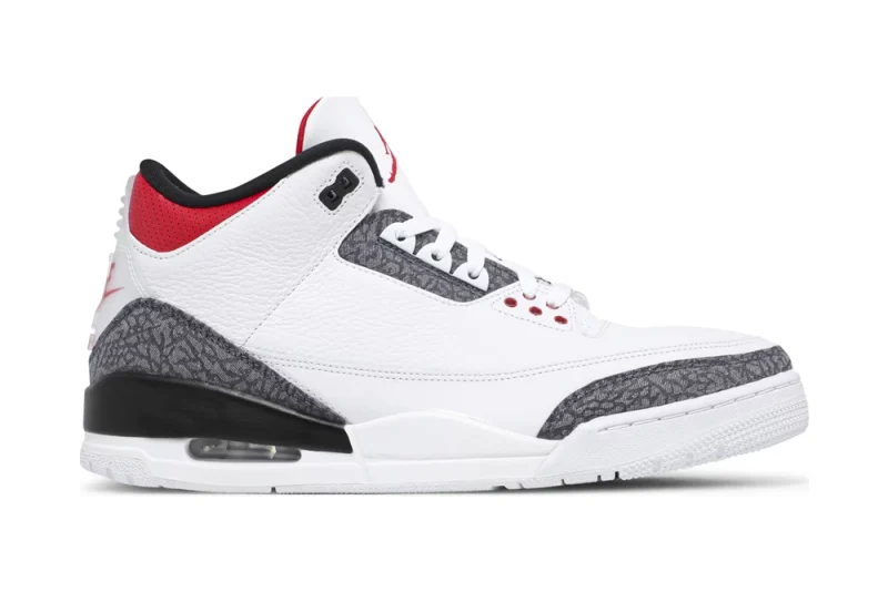 Air Jordan 3 Retro Denim SE 'Fire Red' Replica