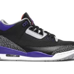 Jordan 3 Retro 'Court Purple'