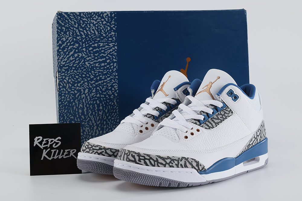 Air Jordan 3 Retro 'Washington Wizards' Replica