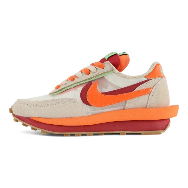 Sacai x Clot x NK LDWaffle 'Net Orange Blaze' Replica
