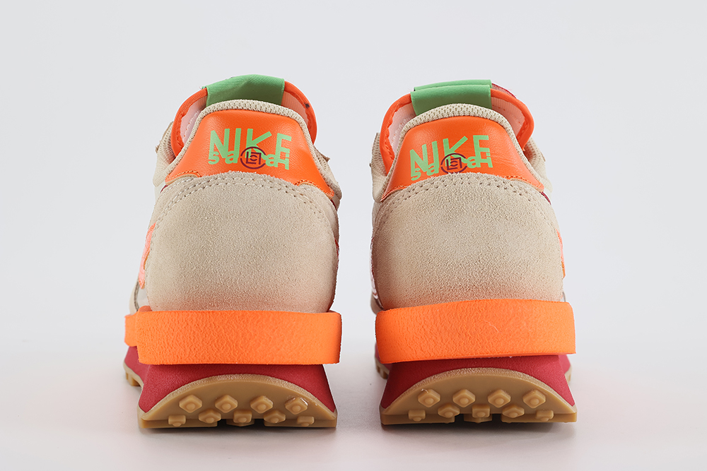 Sacai x Clot x NK LDWaffle 'Net Orange Blaze' Replica