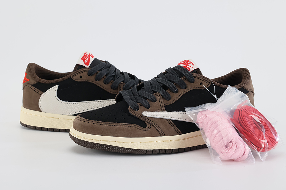 Travis Scott x Air Jordan 1 Low 'Mocha' Replica