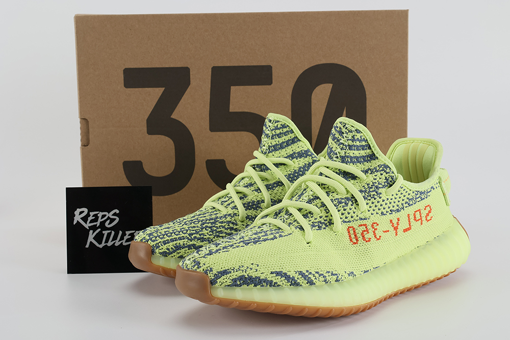 Yeezy Boost 350 V2 'Semi Frozen Yellow' Replica