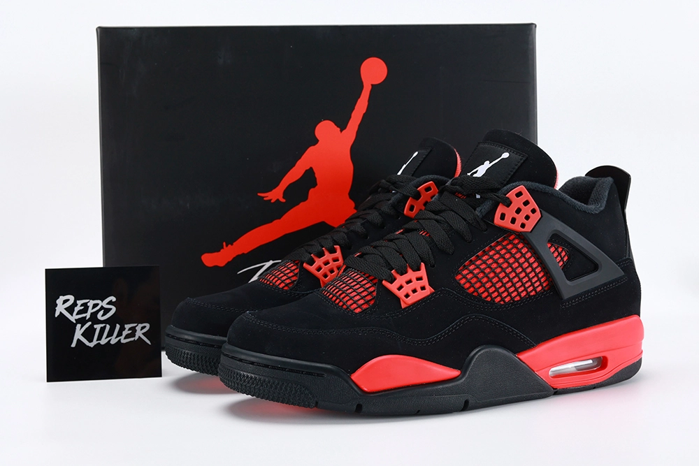 Air Jordan 4 Retro Red Thunder replica