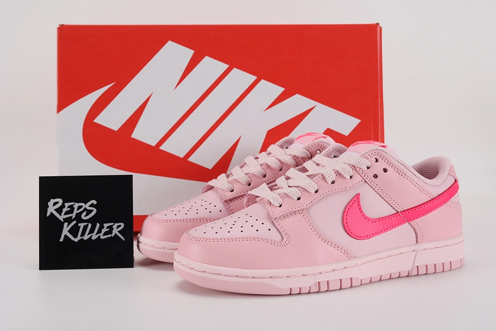 dunk-low-gs-'triple-pink'-replica