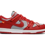 Off-White x Dunk Low 'University Red'