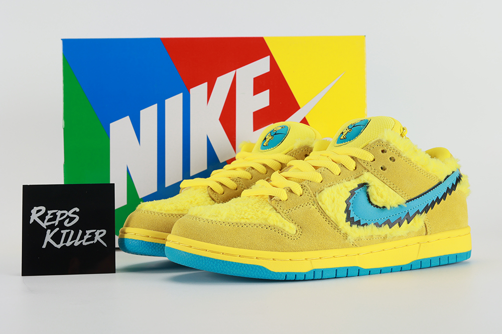 Grateful Dead x Dunk Low SB Yellow Bear Replica