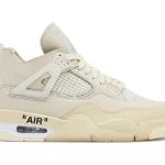 Off-White x  Jordan 4 SP Sail