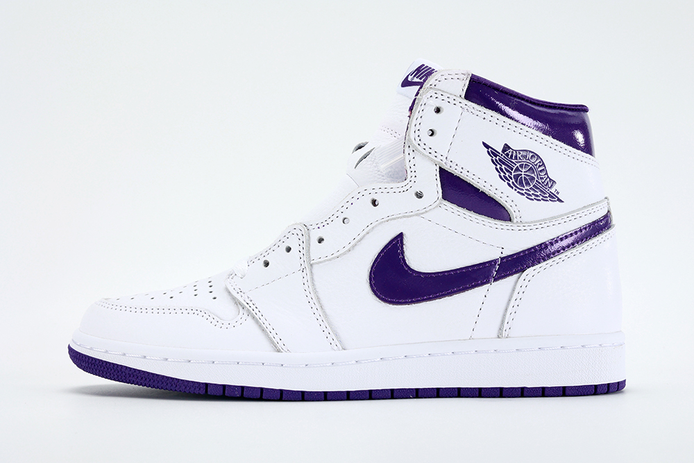 Wmns Air Jordan 1 High OG 'Court Purple' replica