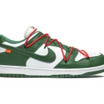 Off-White x Dunk Low 'Pine Green'