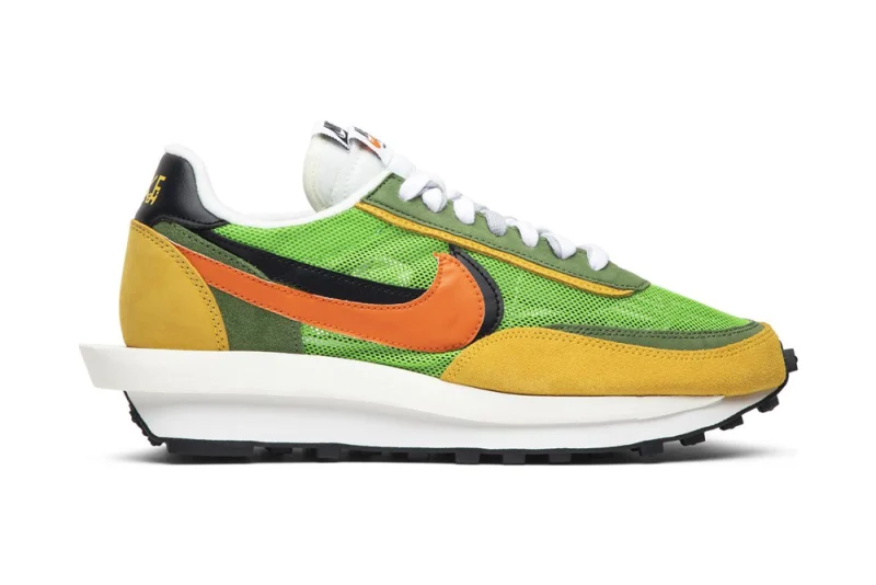 Sacai x NK LDWaffle 'Green Gusto' Replica