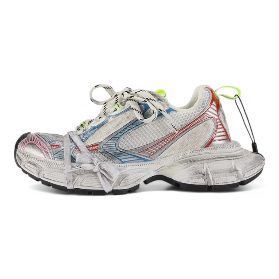 Balenciaga 3XL Sneaker 'Worn-Out - White Blue Red' Replica