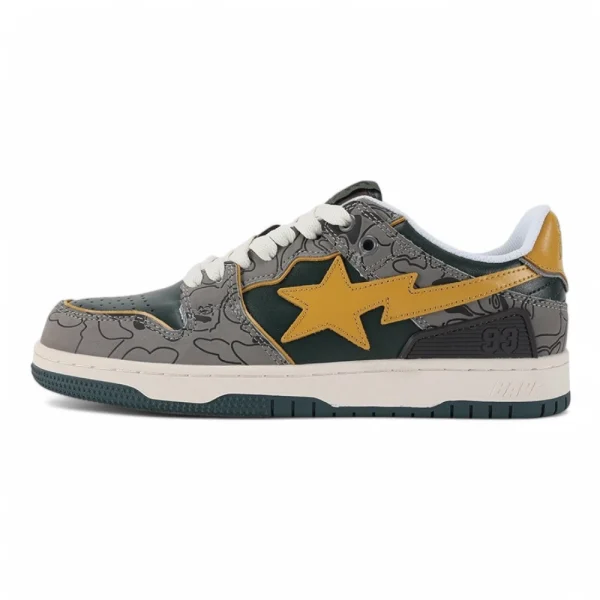 Bape Sk8 Sta Low 'Green Camo' Replica