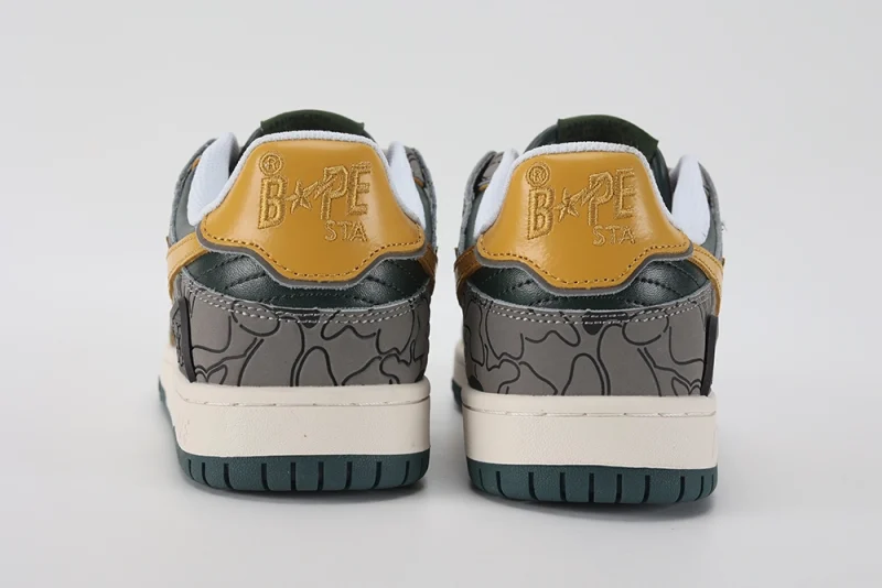 bape-sk8-sta low-'green-camo'-replica