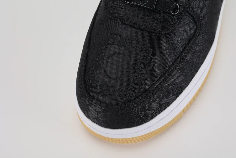 fragment-design-x-clot-x-air-force 1-'black silk' replica