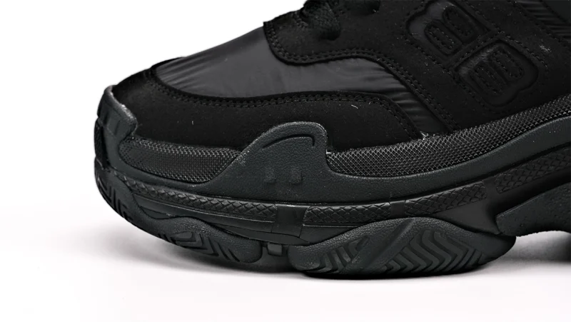 Balenciaga Triple s Nylon Black  Replica - Image 10