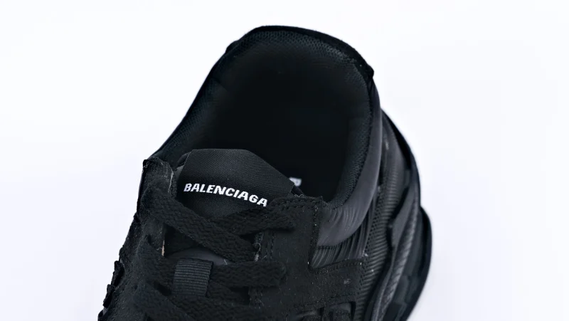 Balenciaga Triple s Nylon Black  Replica - Image 14