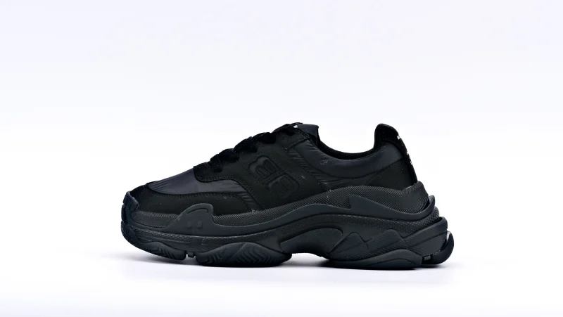 Balenciaga Triple s Nylon Black  Replica