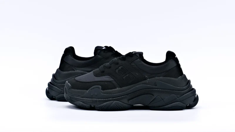 Balenciaga Triple s Nylon Black  Replica - Image 3