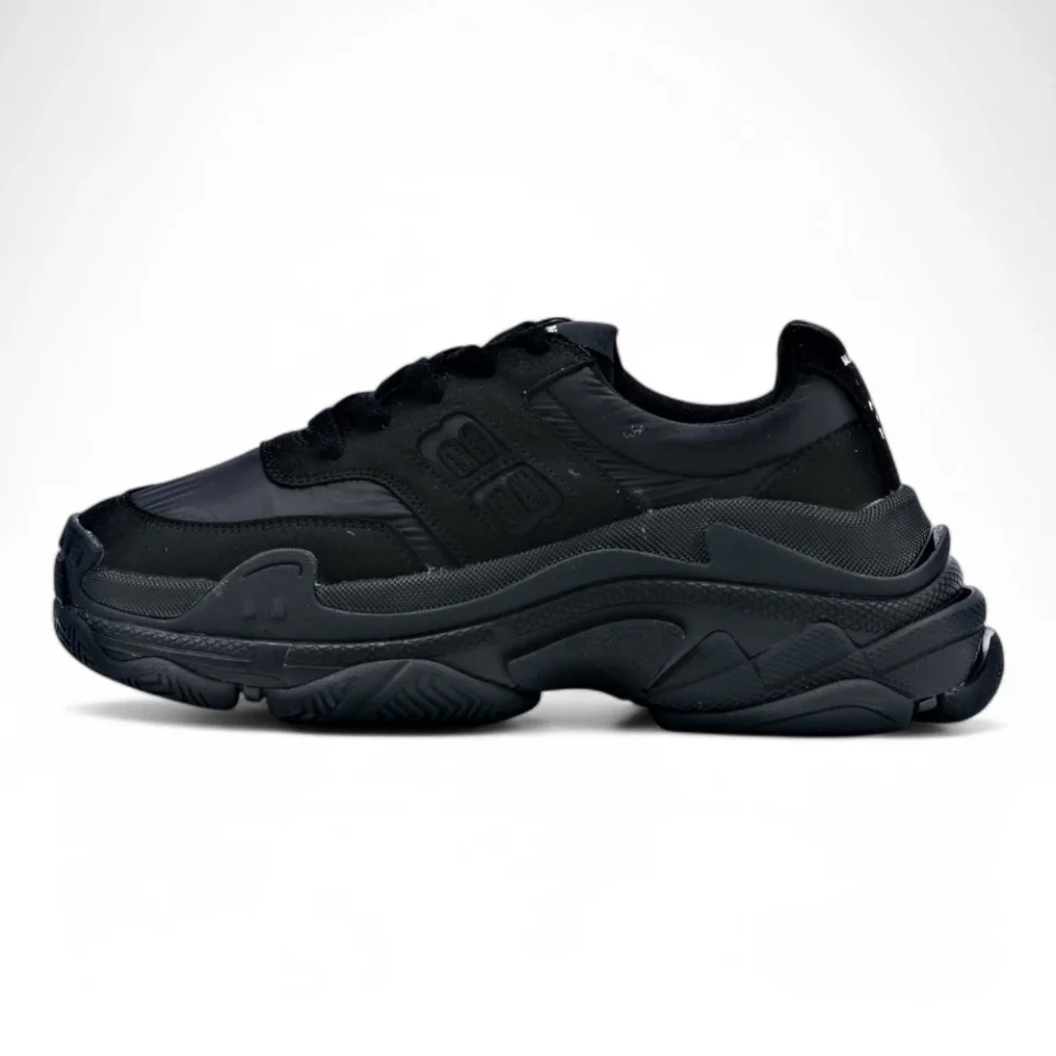 Balenciaga Triple s Nylon Black Replica