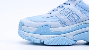 Balenciaga Triple s Nylon Blue Replica