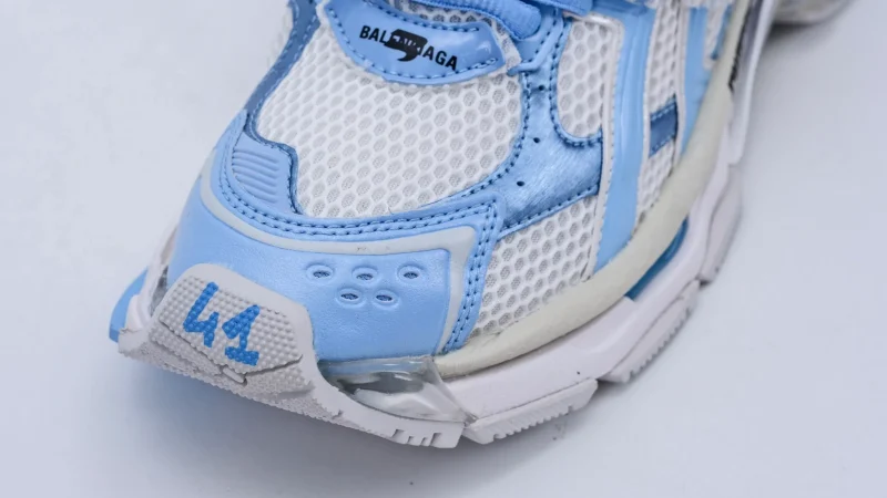 Blenciaga Runner Blue White Replica