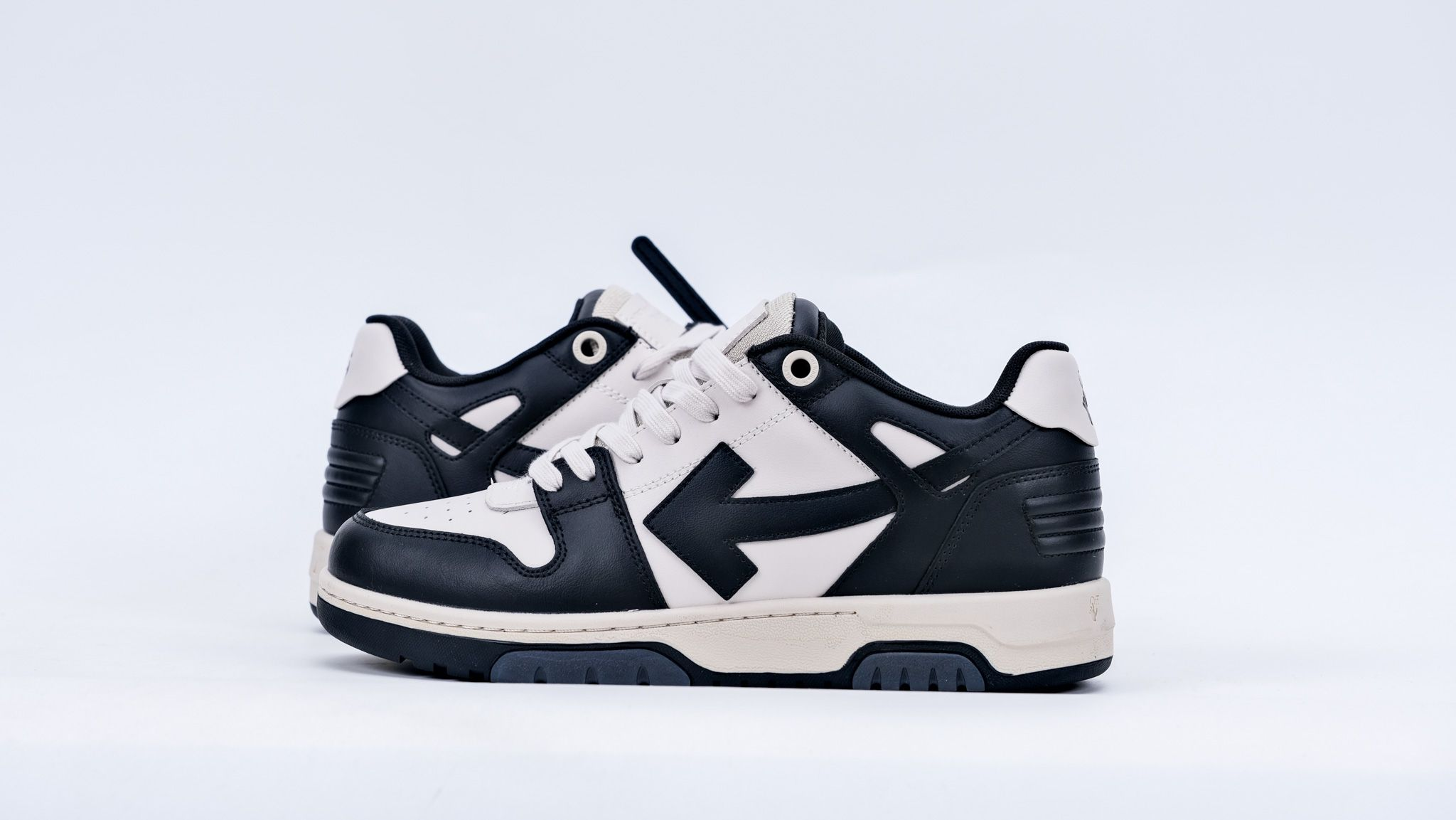 Off-White Wmns Out of Office 'White Dark Grey' Replica