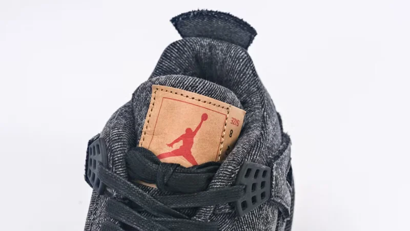 Air Jordan 4 Levi's Balck Replica