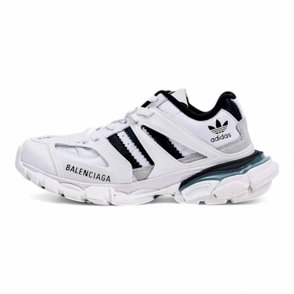 Adidas x Balenciaga Track 1.0 White Black Replica