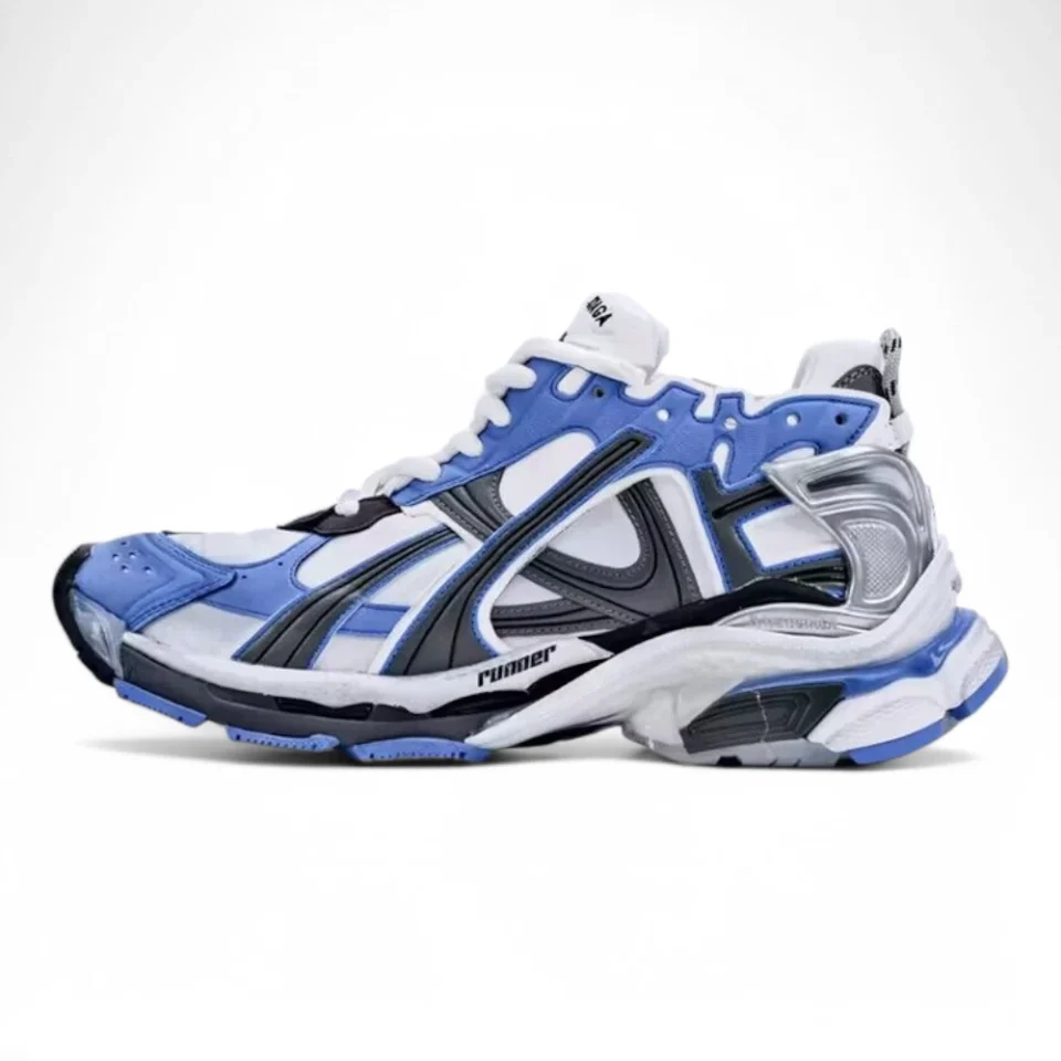 Balenciaga Runner Nylon Blue Replica