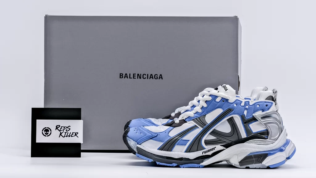 Balenciaga Runner Nylon Blue Replica