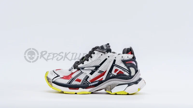 Runner White Black Red Replica