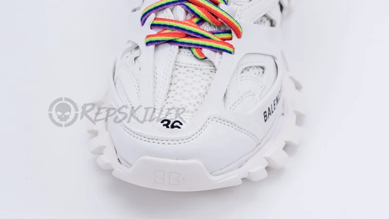 Balenciaga Track 1.0 White Rainbow Replica