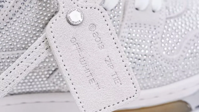 Off-White Wmns Out Of Office 'White Strass' Replica