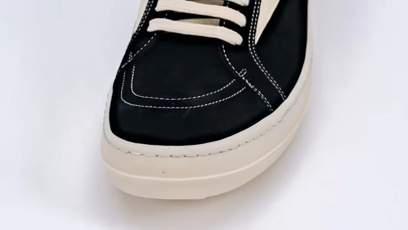 Rick Owens Wmns DRKSHDW Luxor Vintage Low 'Black Milk' Replica - Image 3