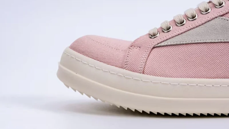 Rick Owens Wmns EDFU Vintage Low 'Faded Pink' Replica