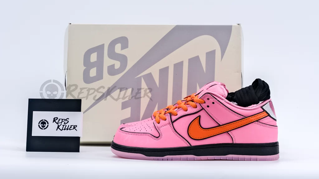  The Powerpuff Girls x Dunk Low Pro SB QS 'Blossom' Replica