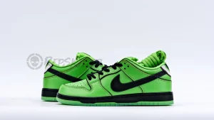 The Powerpuff Girls x Dunk Low Pro SB QS 'Buttercup' Replica