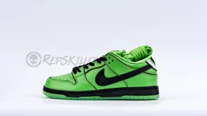 The Powerpuff Girls x Dunk Low Pro SB QS 'Buttercup' Replica