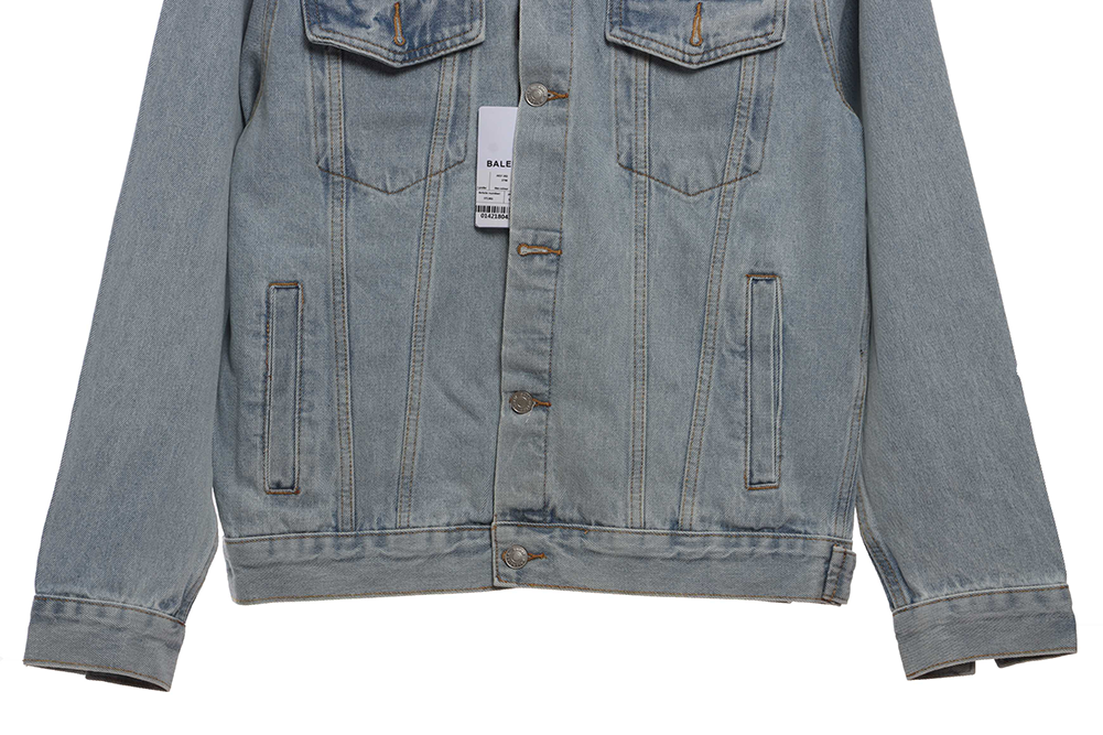 Luminous double B denim jacket Replica