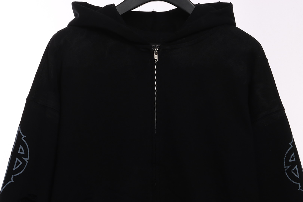 Reverse Iron Zip Hooded Jacket Replica