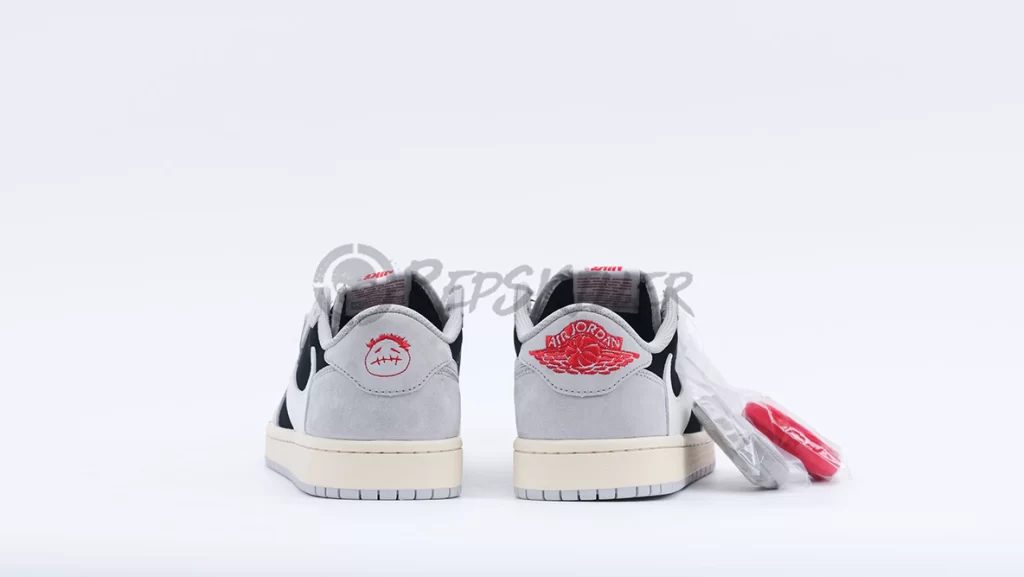 Travis Scott x Air Jordan 1 Low Custom Grey Replica