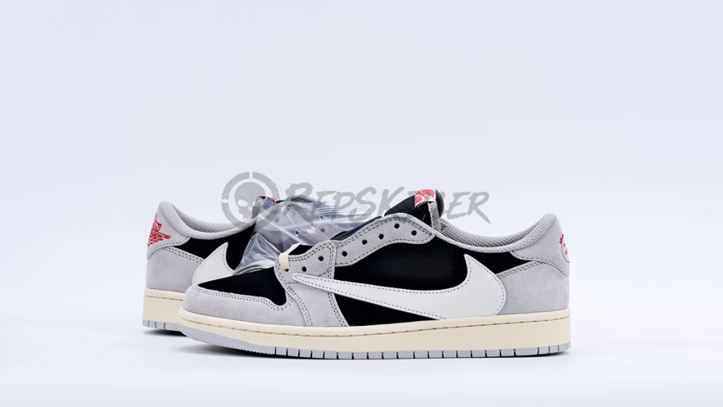 Travis Scott x Air Jordan 1 Low Custom Grey Replica