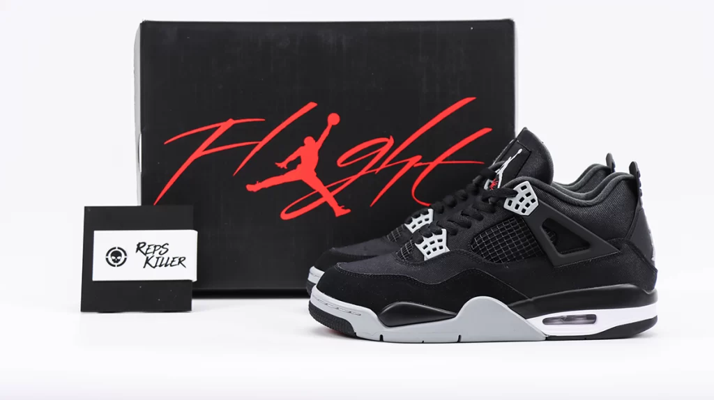 Air Jordan 4 Retro SE 'Black Canvas' Replica