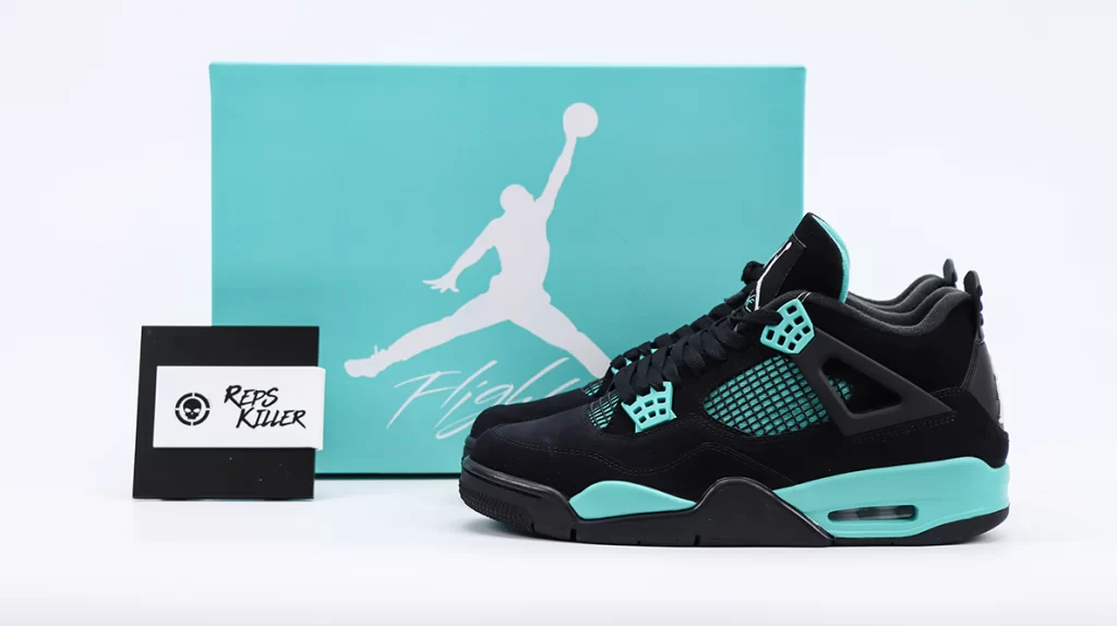 Air jordan 4 Retro "Tiffany." Replica