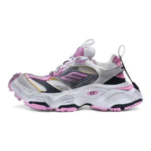 Cargo Sneaker Grey White Pink Replica