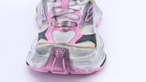 Balenciaga Cargo Sneaker Grey White Pink Replica